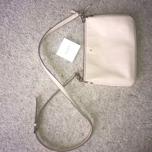 Authentic Kate Spade crossbody cream leather
